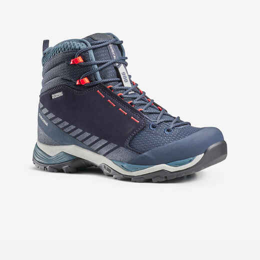 
      Women’s waterproof mountain walking boots - MH900 Mid - Blue
  