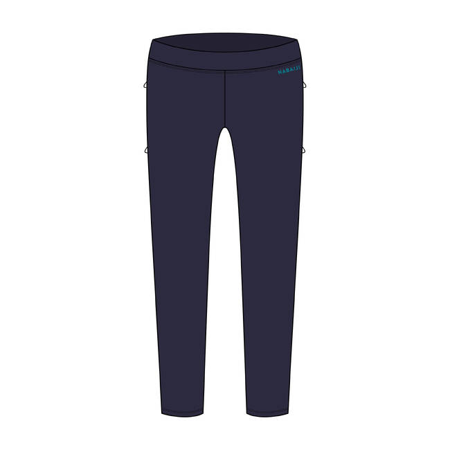 Women Swimming Leggings Una Navy Blue