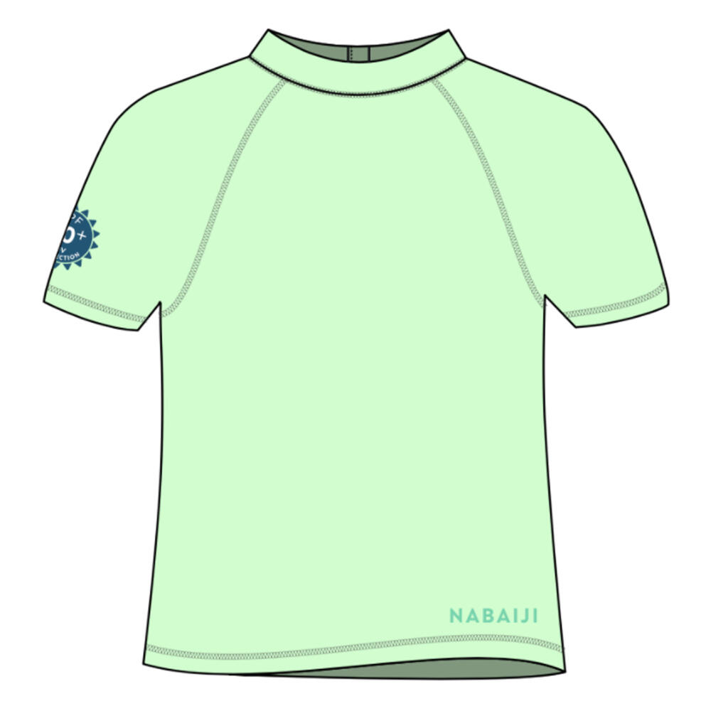 UV-Shirt NS SS - Nabaiji B mintgrün 