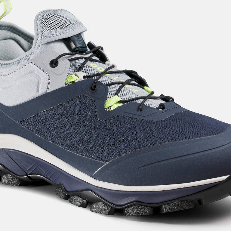 Women’s ultra-light fast hiking shoes - FH500 - grey