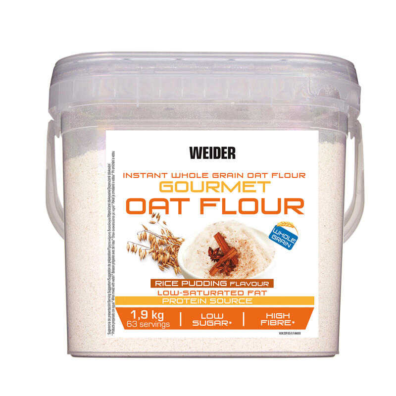 Harina Avena Integral Micronizada Weider Sabor Arroz Con Leche