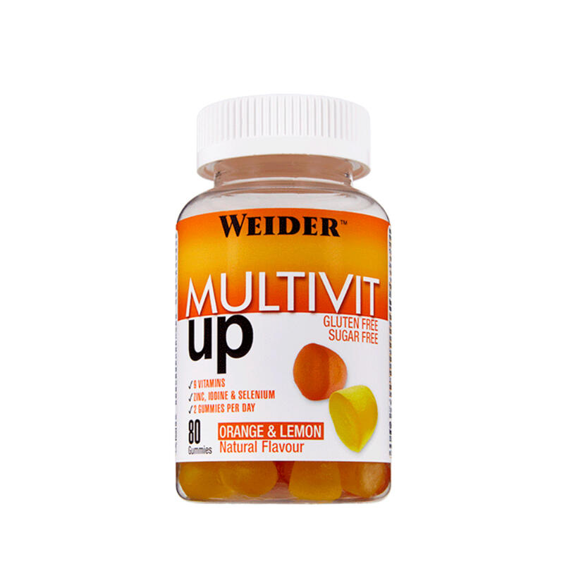 MULTIVITAMÍNICO UP gummy WEIDER Gominola naranja - limon