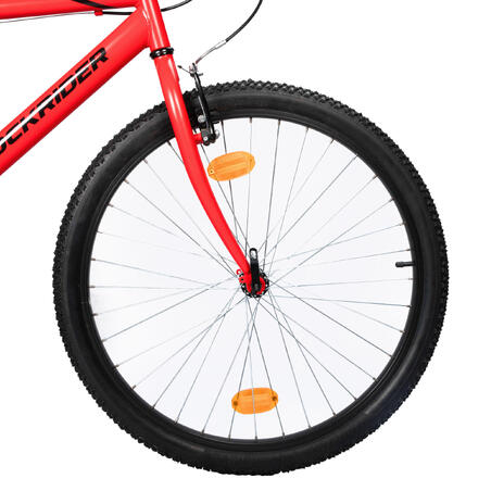 Гибридный велосипед для городской и загородной езды. 