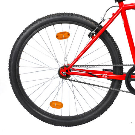 Гибридный велосипед для городской и загородной езды. 