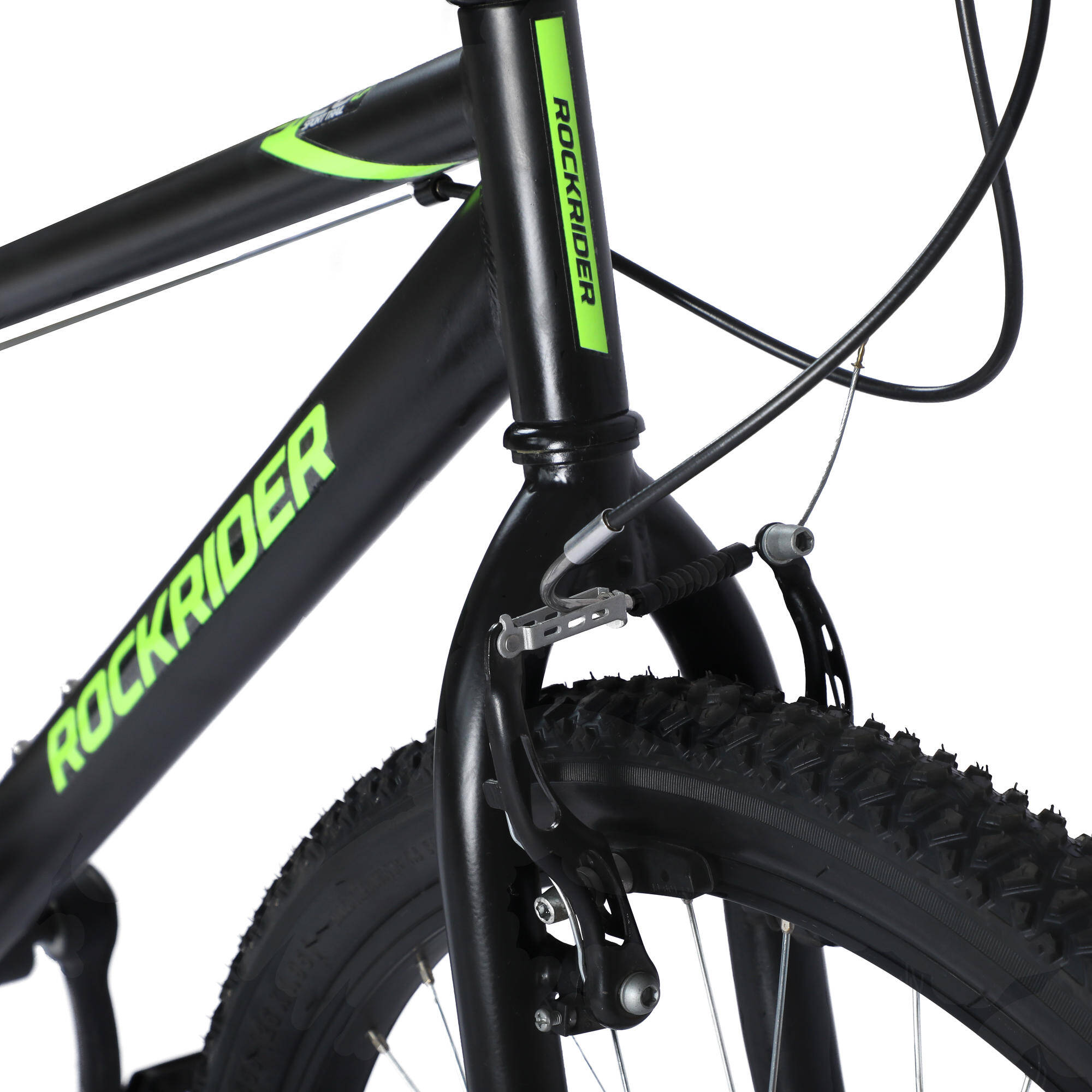 Adult Mountain Bike Rockrider ST20 Low Frame - Black -  3