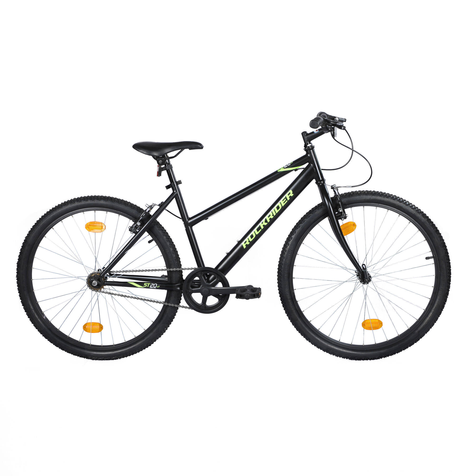 Adult Mountain Bike Rockrider ST20 Low Frame - Black -  1