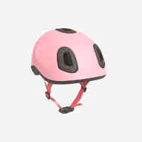 Casco de bici bebé Btwin 500 rosa