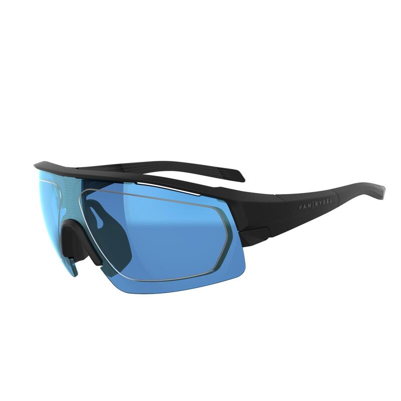 Ochelari lentile corectoare ciclism ROADR900 CAT.3 Negru Adulți