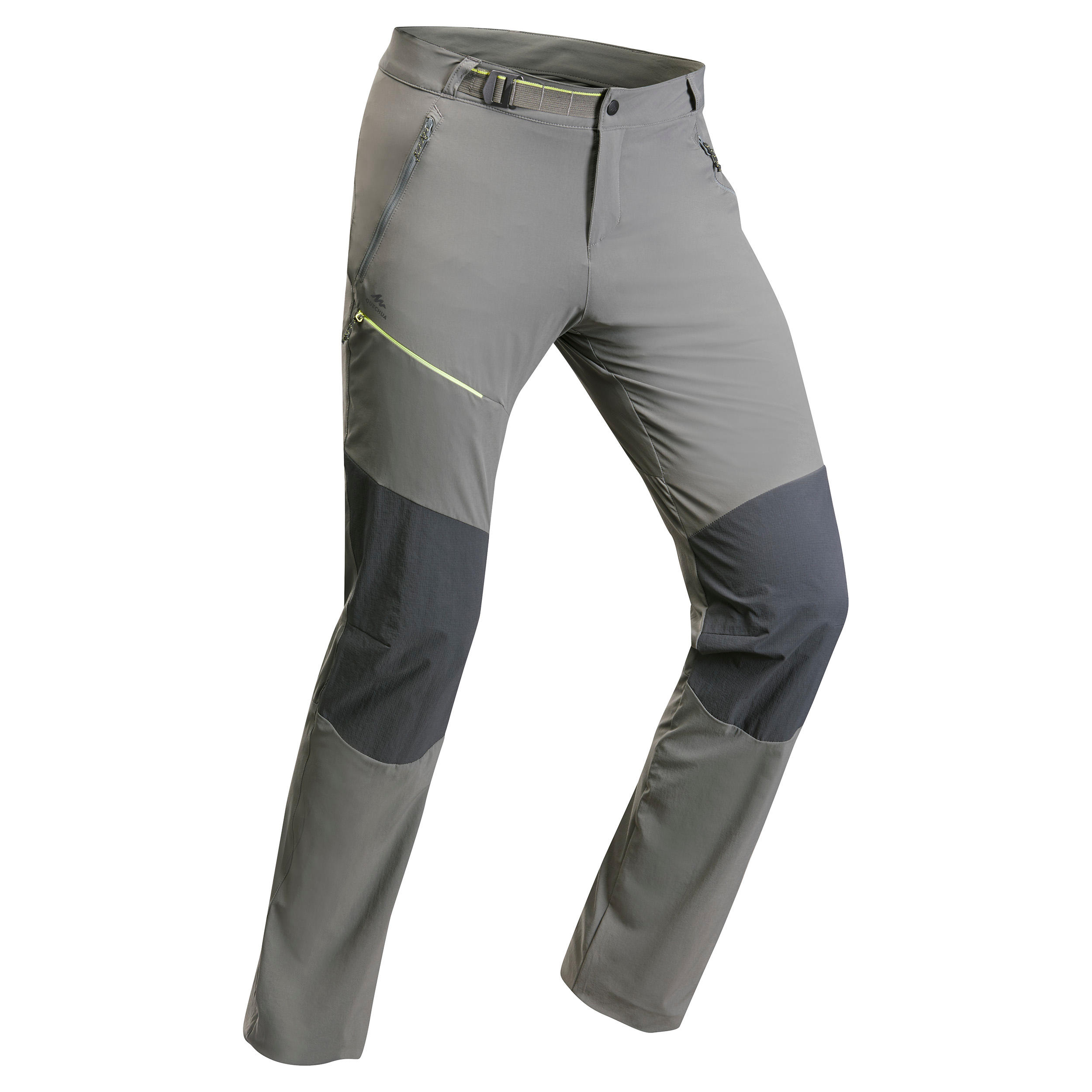 Buy Men's Mountain Hiking Pants Khaki MH500 Online Decathlon