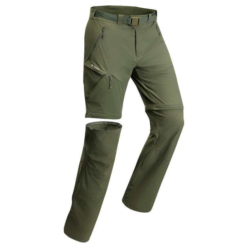 Pánské turistické kalhoty 2v1 MH550 khaki 