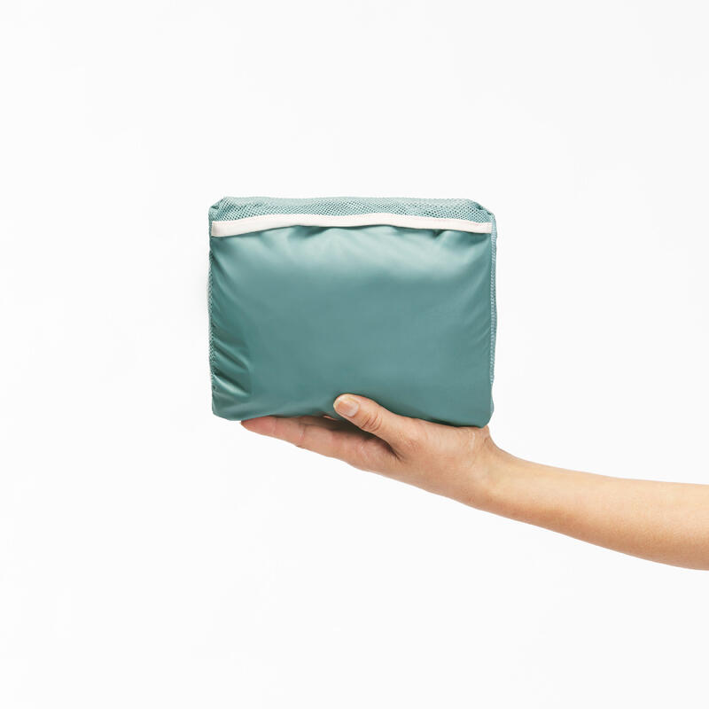 Casaco Comprido Impermeável de Caminhada - Raincut Long - Mulher Estampado