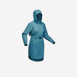 Chaqueta impermeable montaña y trekking tres cuartos Mujer Quechua Raincut  QUECHUA | Decathlon