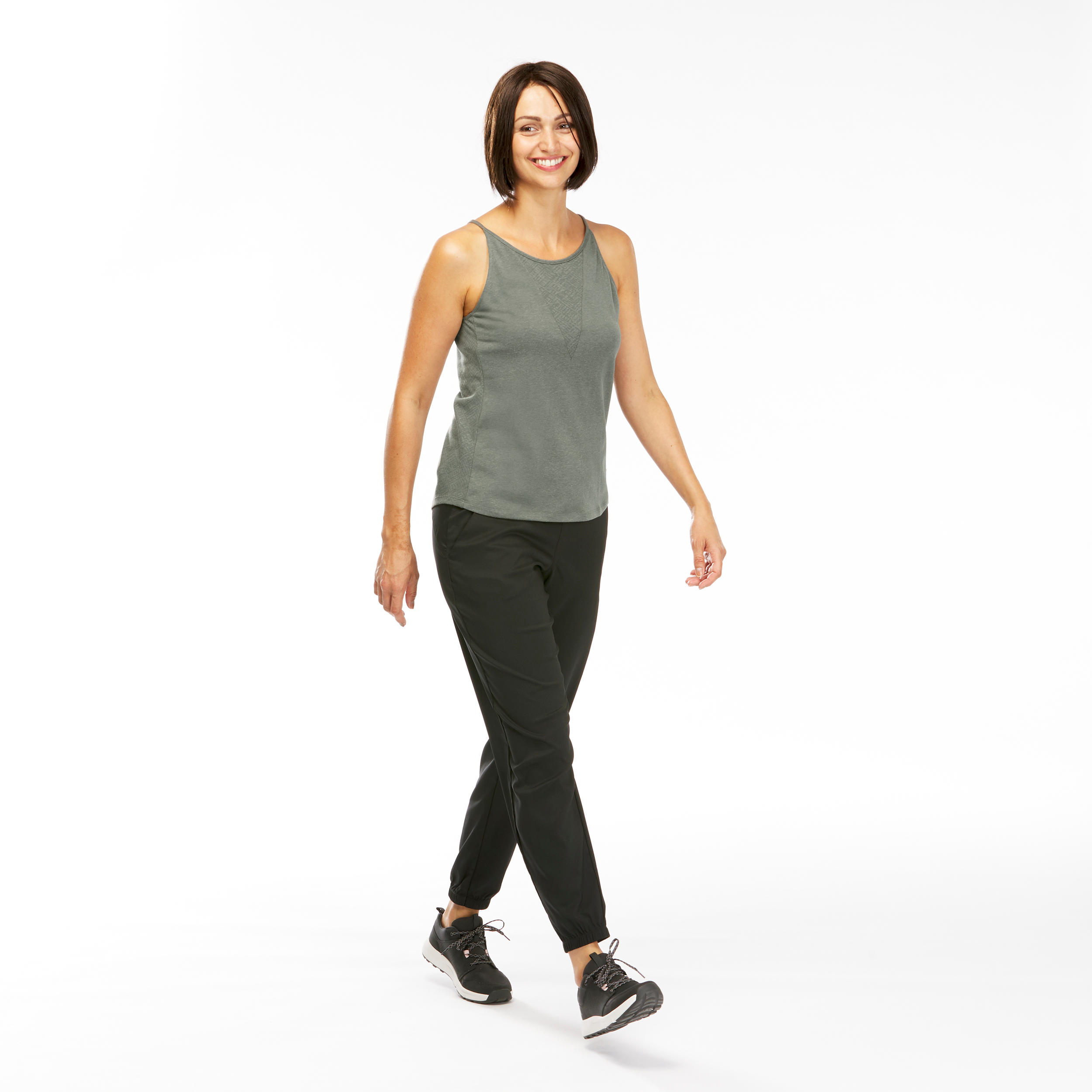 Women's Hiking Tank Top NH500   2/5