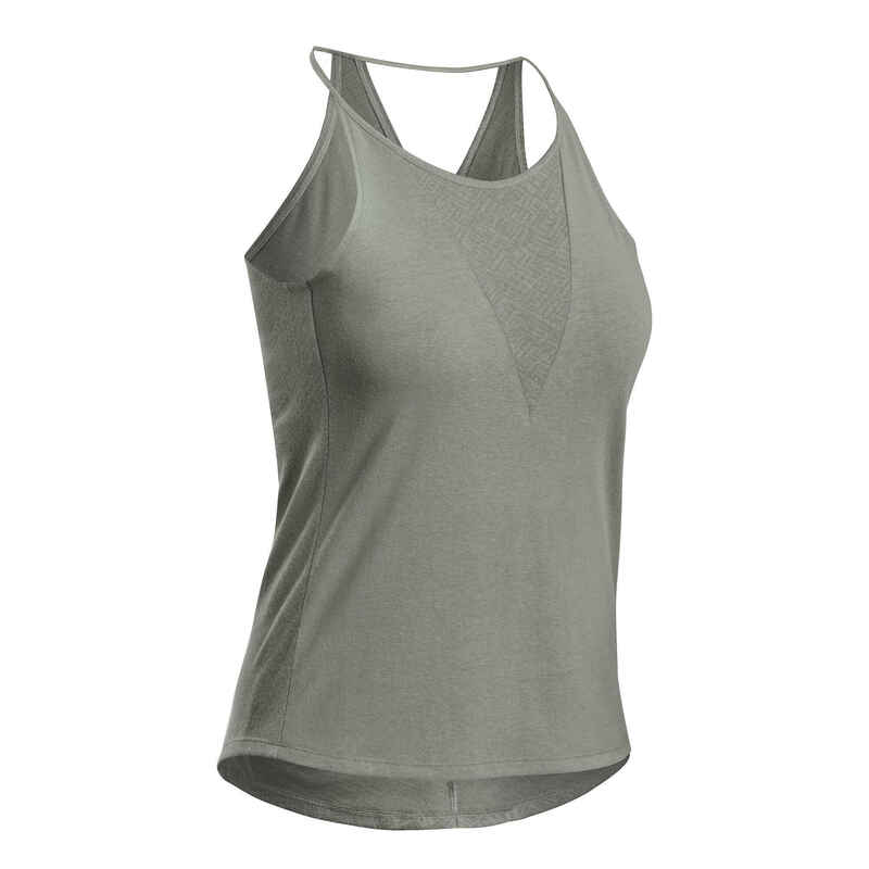 Wandertop NH500 Damen khaki Wandertop NH500 Damen khaki