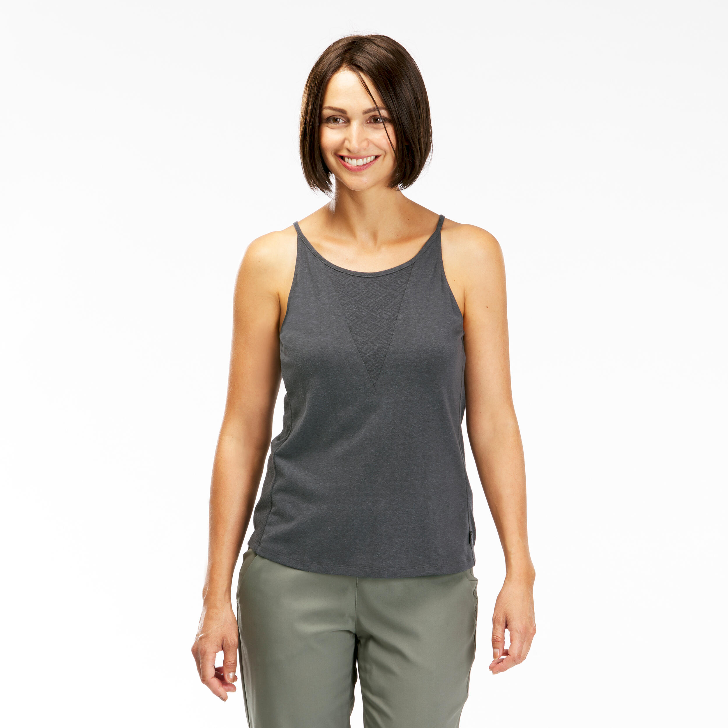 Hiking tank top - NH500 - Women