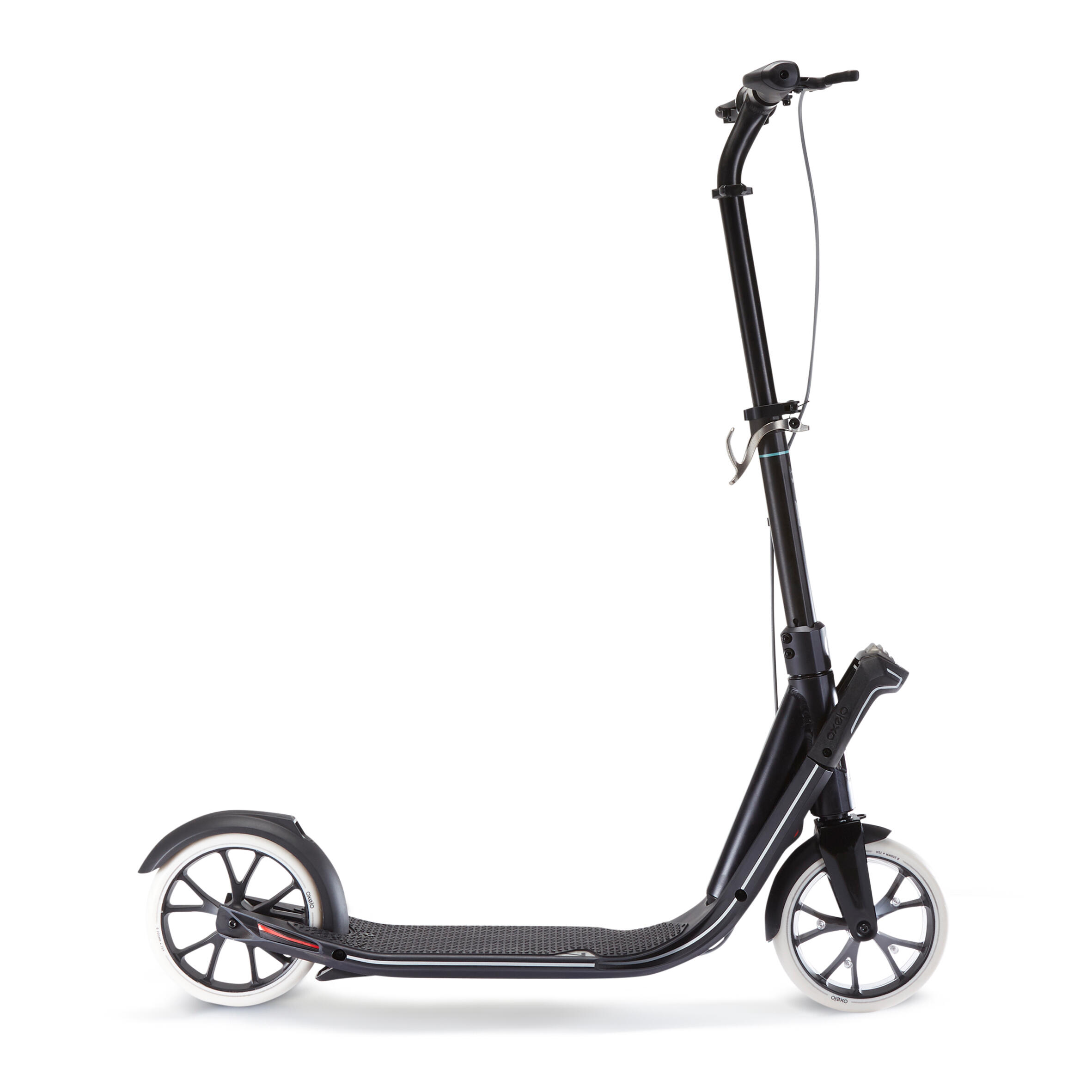 Самокат для взрослых сине-черный town 7 ef OXELO — купить в  интернет-магазине decathlon.ru