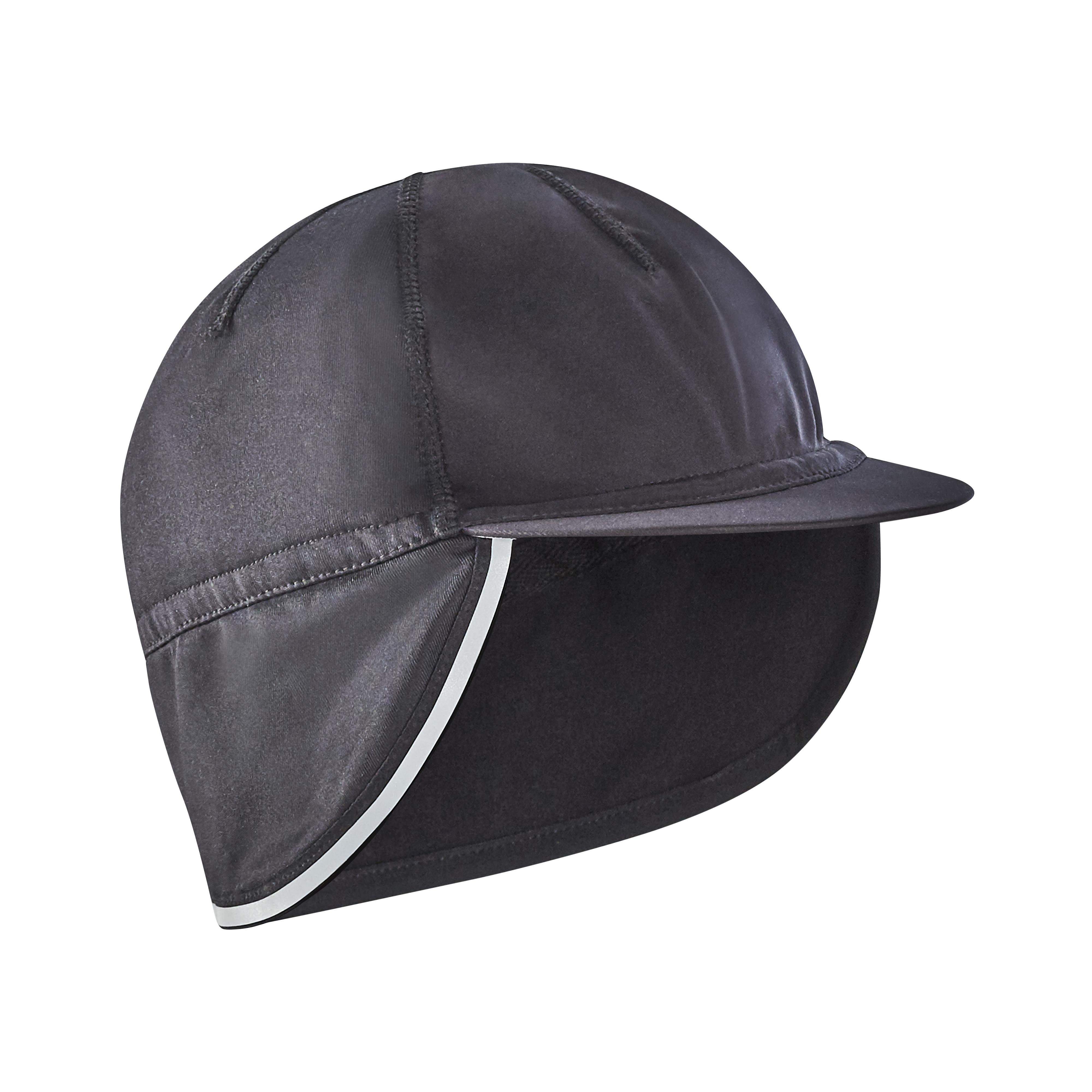 Cappellino ciclismo antivento nero VAN RYSEL | DECATHLON