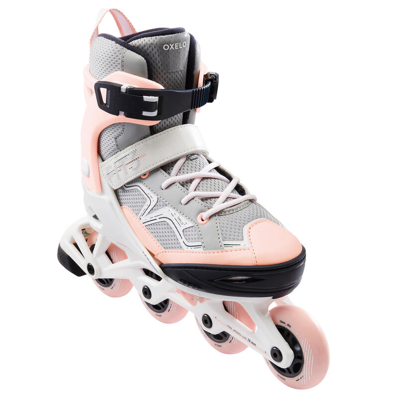 Fit 3 Kids' Inline Skates (4 Adjustable Sizes) - Bridal