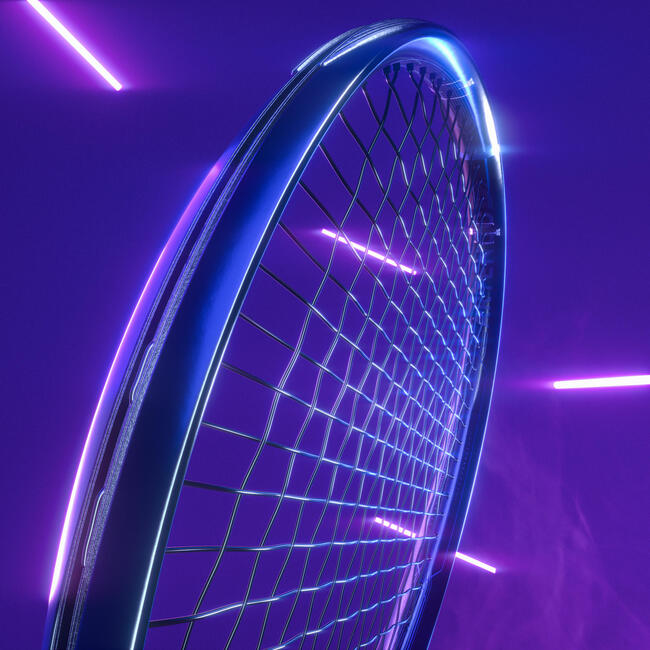 Adult Tennis Racket TR930 Spin Pro Black/Blue