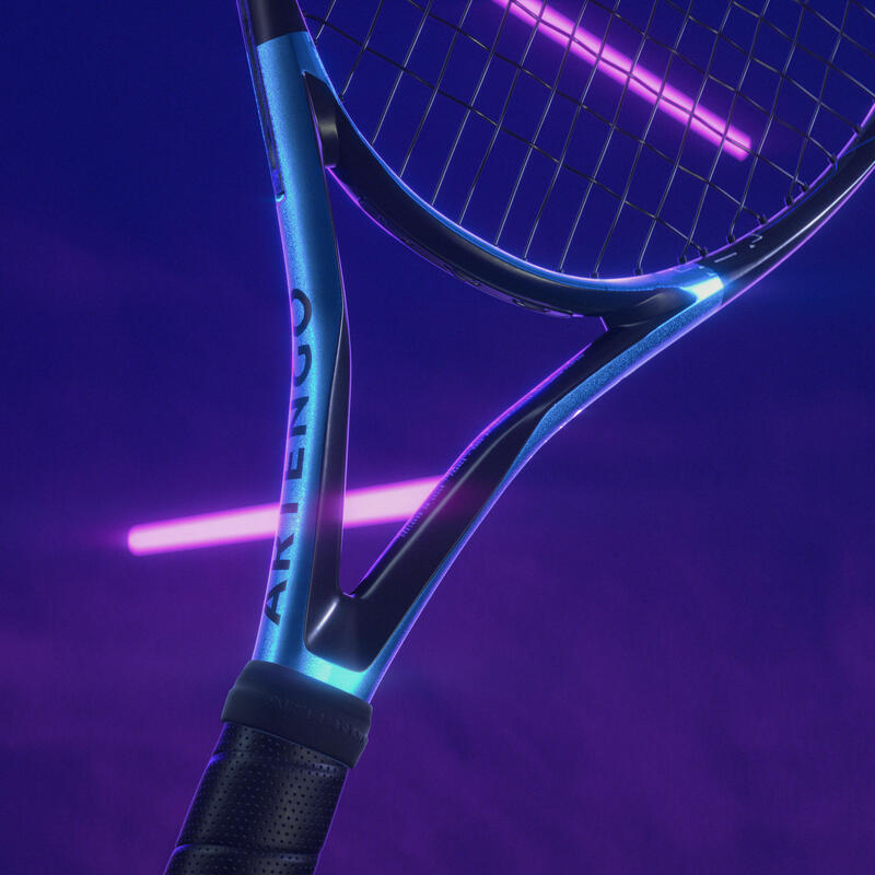 成人款網球拍TR930 Spin - 黑藍配色