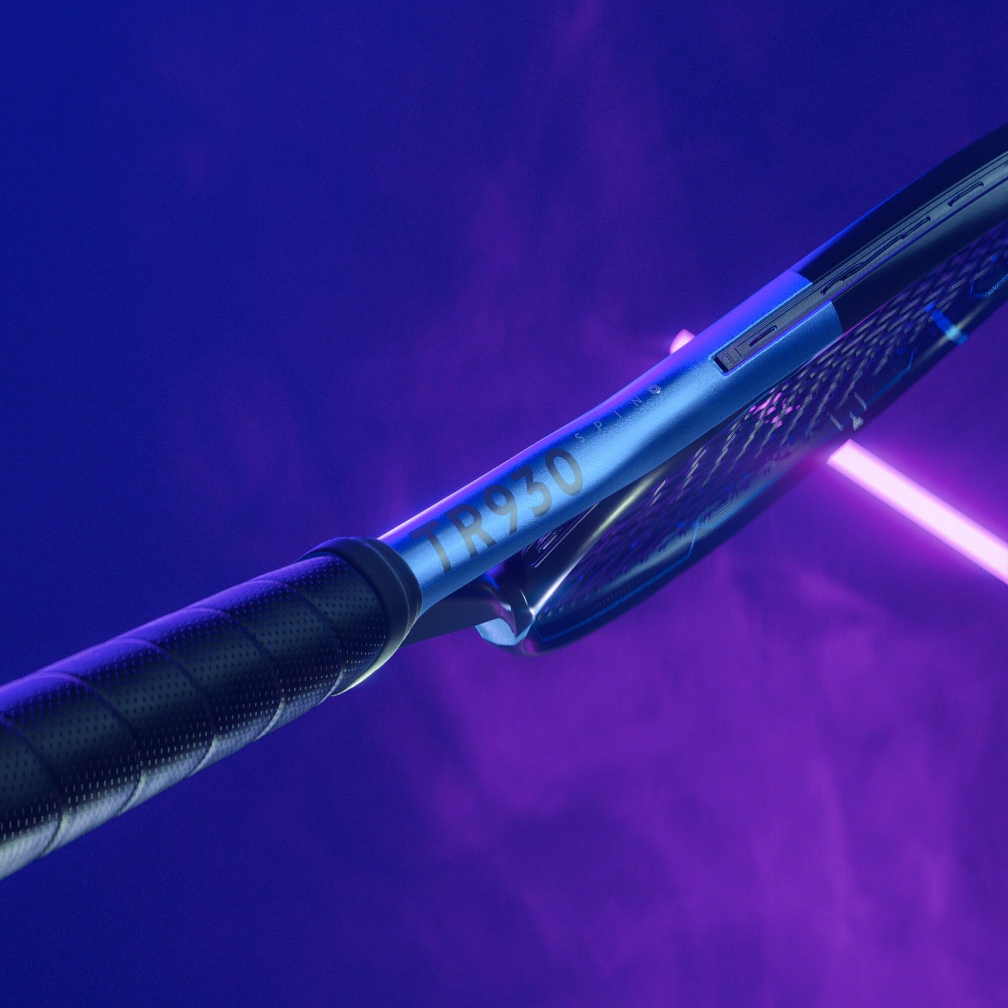 Tennis Racket 285 g - TR 930 Black/Blue - ARTENGO