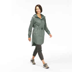 Women's Long Waterproof Hiking Jacket - Raincut Long