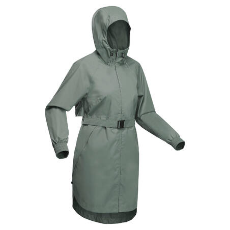 Women's Long Waterproof Hiking Jacket - Raincut Long