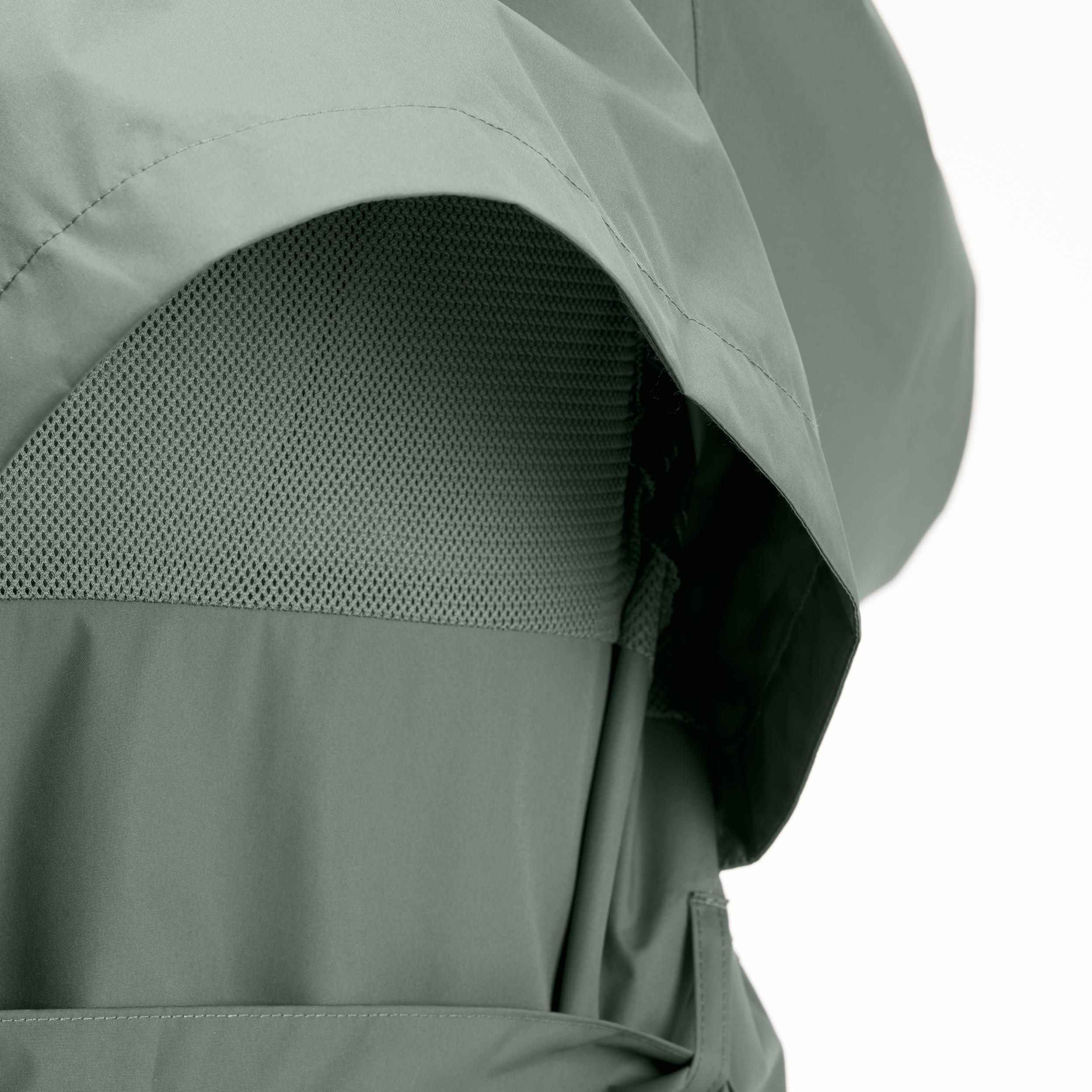 Women’s Waterproof Hiking Jacket, Raincut Long - QUECHUA