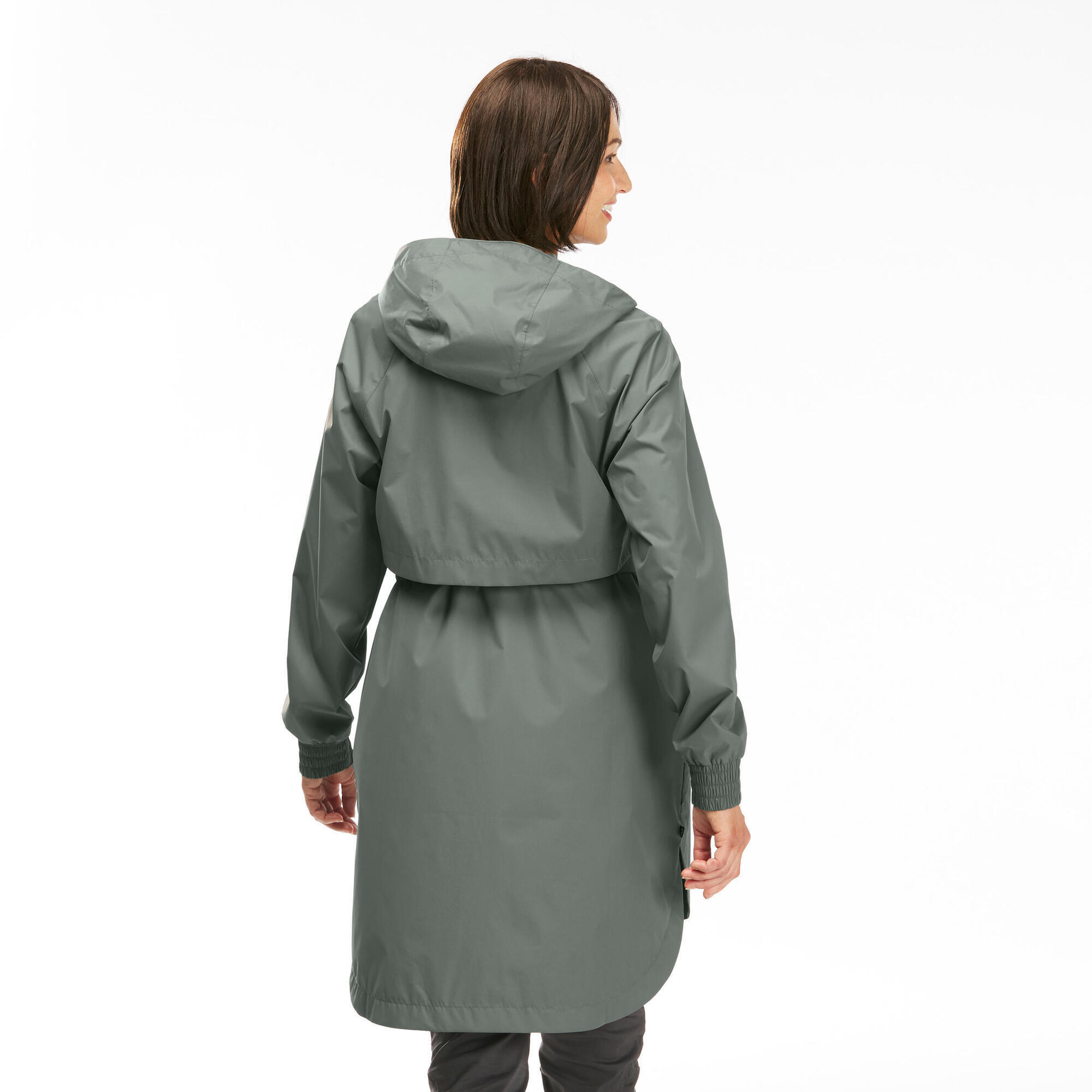 Giacca da trekking impermeabile lunga - Raincut Long - Donna