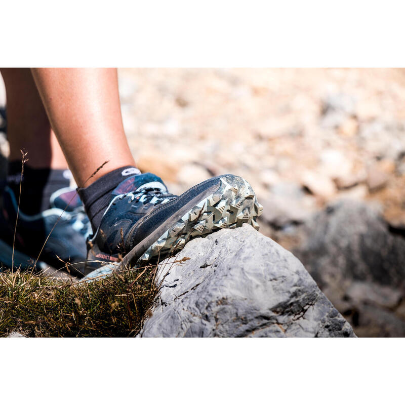 Trailrunningschuhe Damen - MT 2 dunkelblau/hellblau 