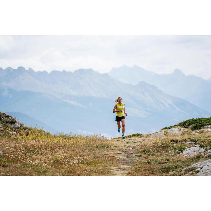 SHORT DE TRAIL RUNNING PERF FEMME NOIR