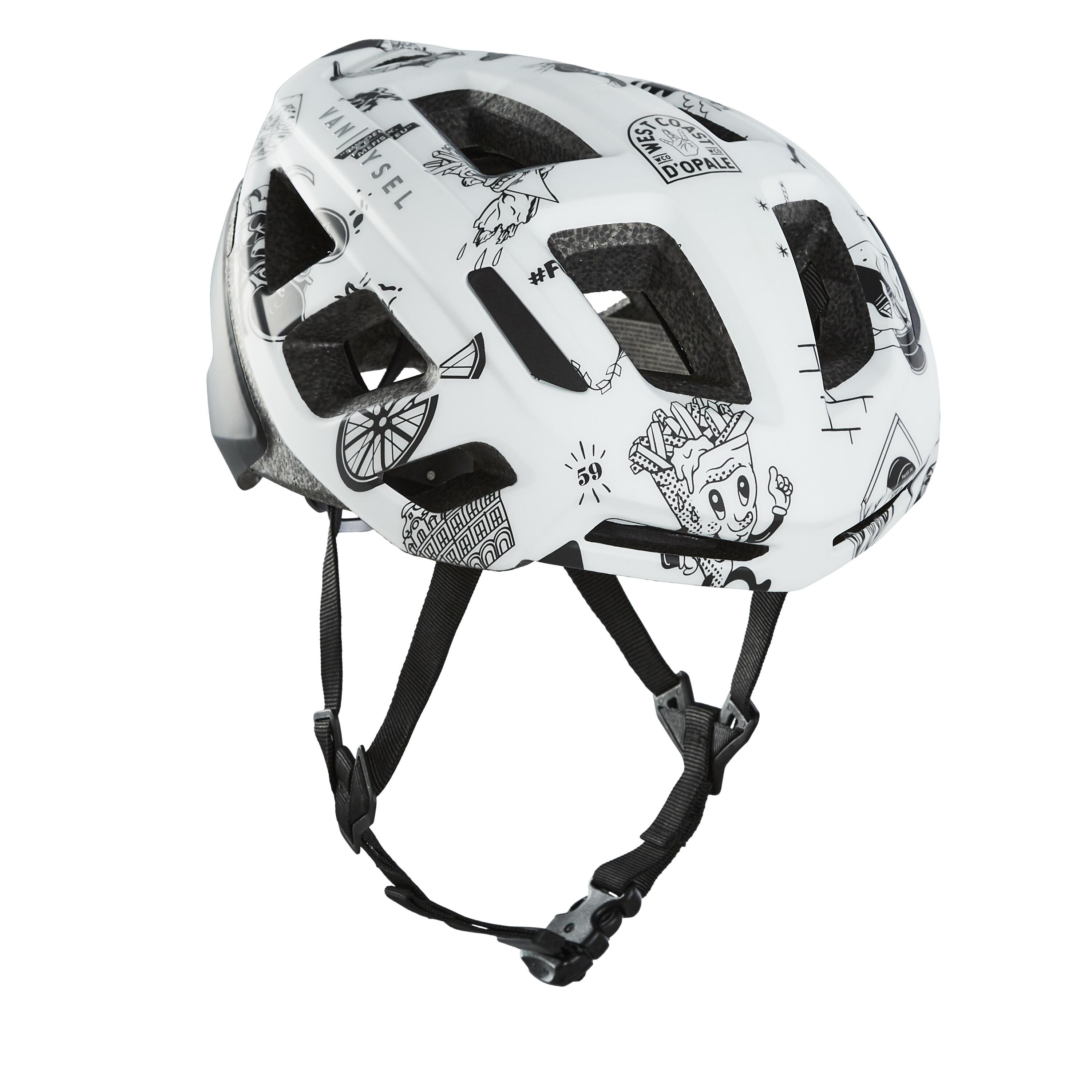 VAN RYSEL Road Cycling Helmet RoadR 500 - Flanders