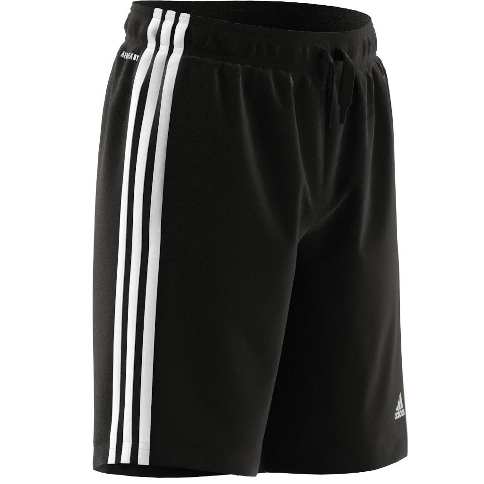 Boys' Shorts 3 Stripes - Black 1/7