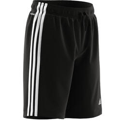 SHORT ADIDAS 3 STRIPES AEROREADY NOIR GARCON