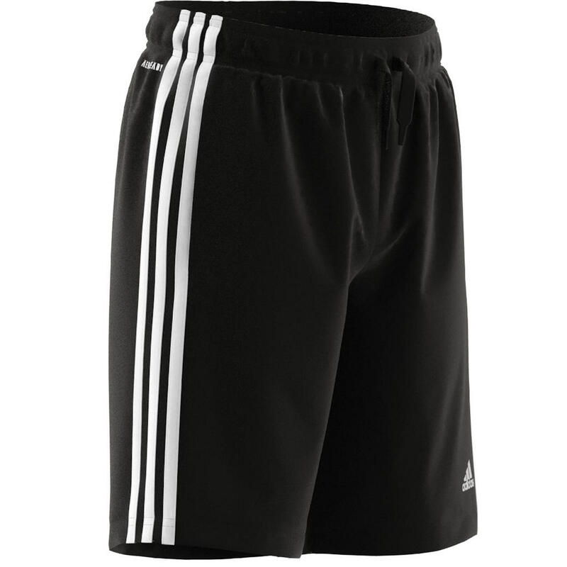 Short adidas 3 bandes aeroready noir garçon