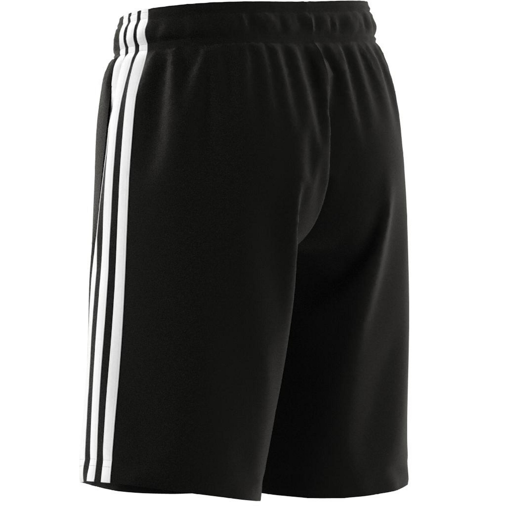 Boys' Shorts 3 Stripes - Black 3/7