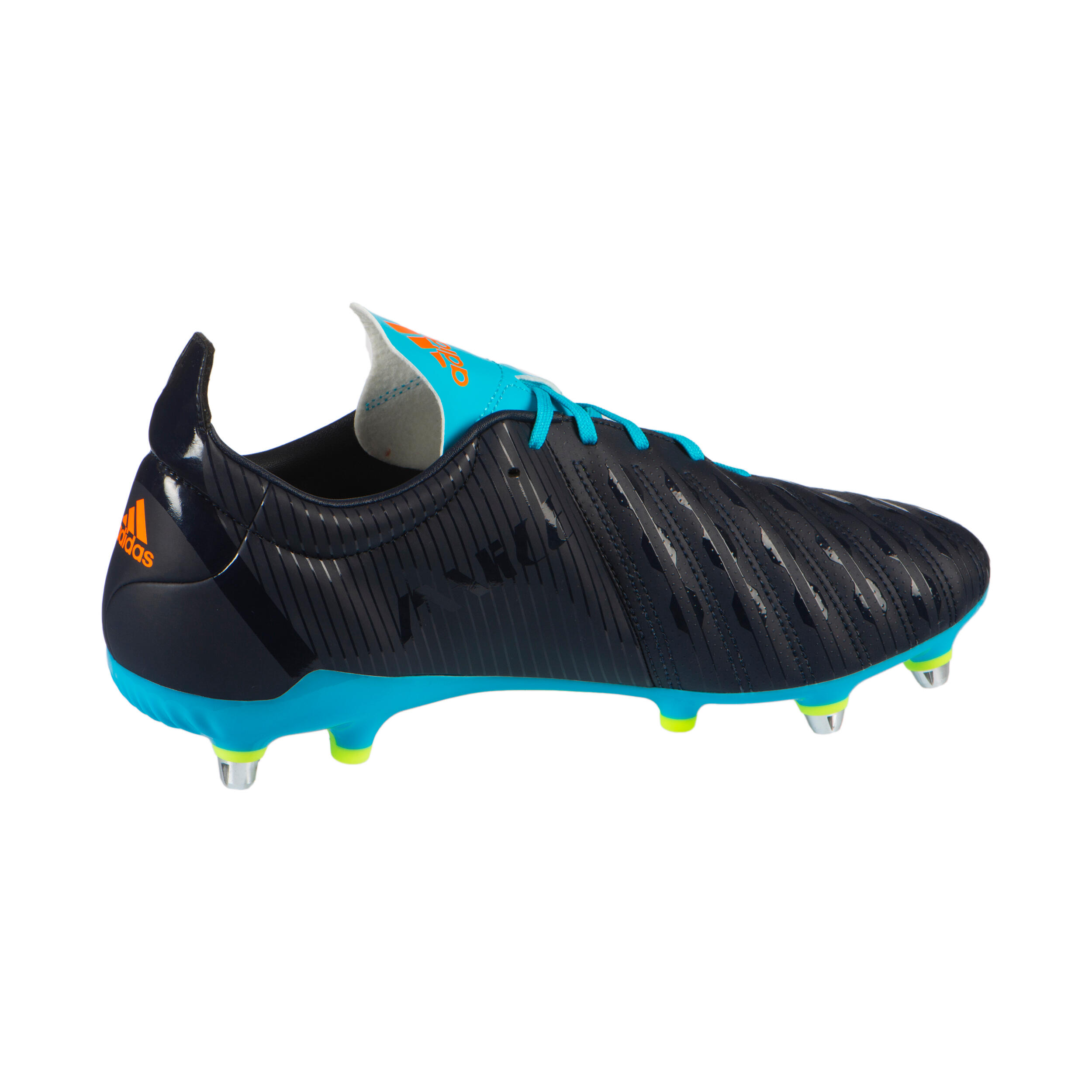 Studded Rugby Boots Malice - Green/Blue/Yellow - Decathlon