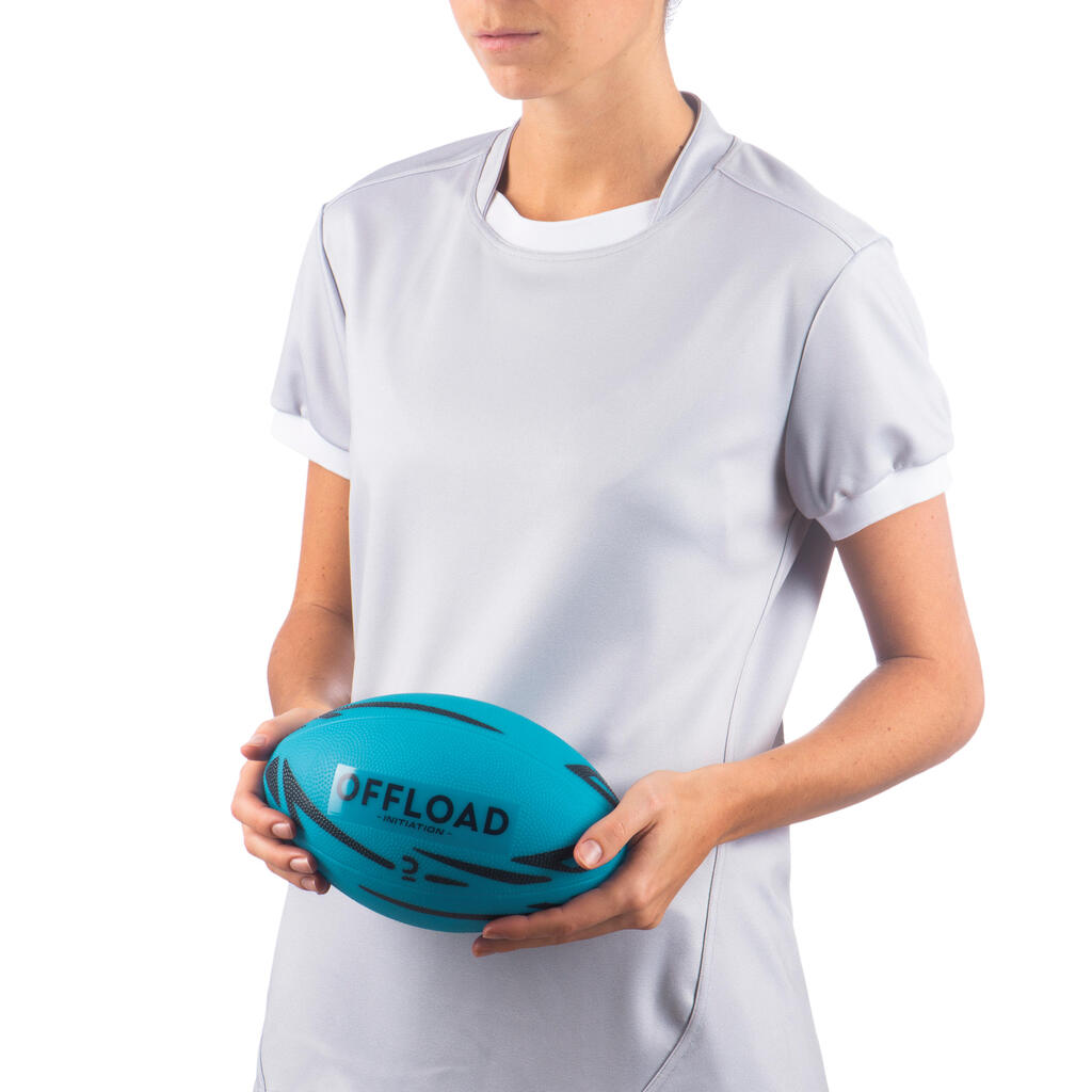 Rugby Ball R100 Midi Size 0 - Blue