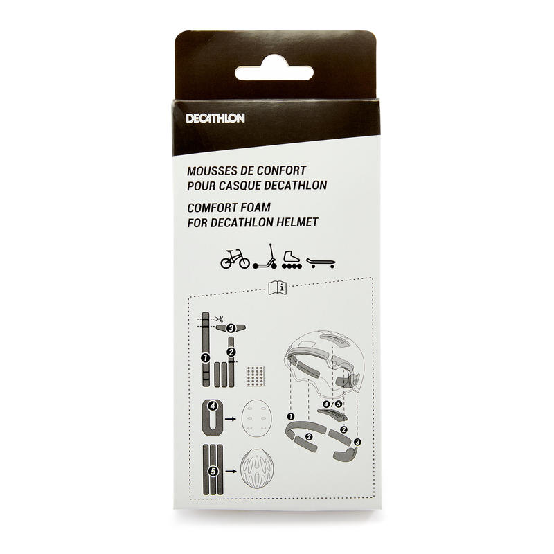 Lot De 2 Coussinets En Mousse Pour Guidon De Vélo/scooter – Haute Densité, Diamètre 21-22 Mm, Pour Machines De Gym Et équipements Sportifs