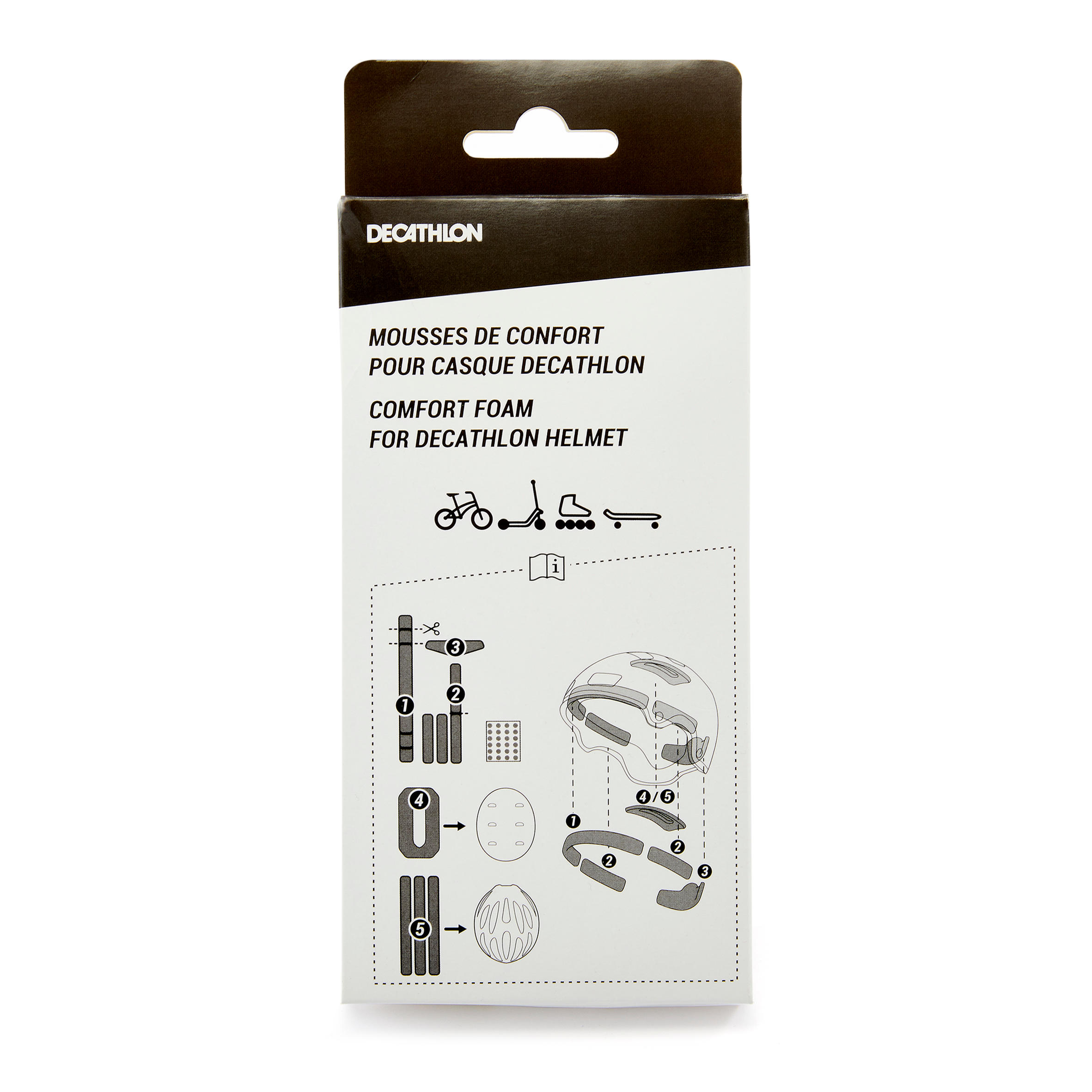 Mousses de rechange pour casque - OXELO