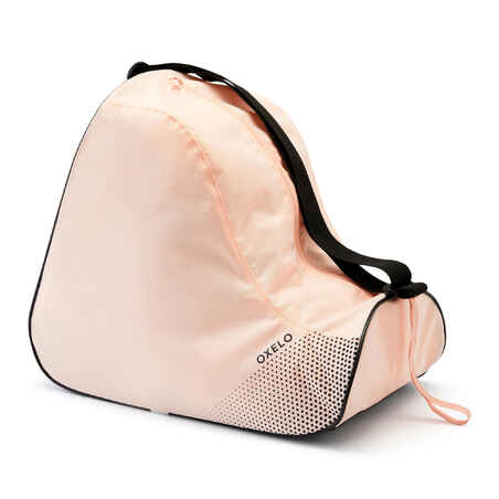 Bolsa patines niños Oxelo FIT Rosa Palo 26 Litros