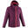 Veste imperméable de randonnée - MH500 prune - enfant 7-15 ans