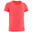 T shirt de randonnée - MH500 corail - enfant 7-15 ans