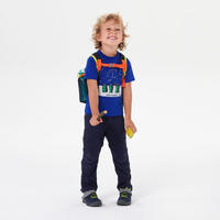 T-shirt de randonnée enfant -  MH100 bleu