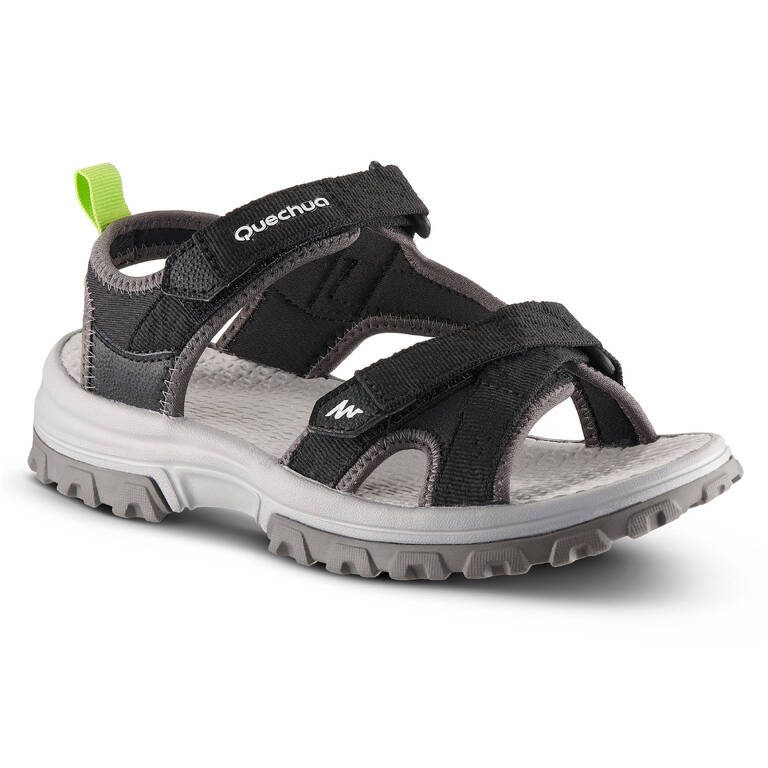 Sandal Hiking Anak Remaja MH120 TW - Hitam