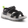 Kids’ Hiking Sandals MH120 TW - Jr size 10 TO Adult size 6 - Black