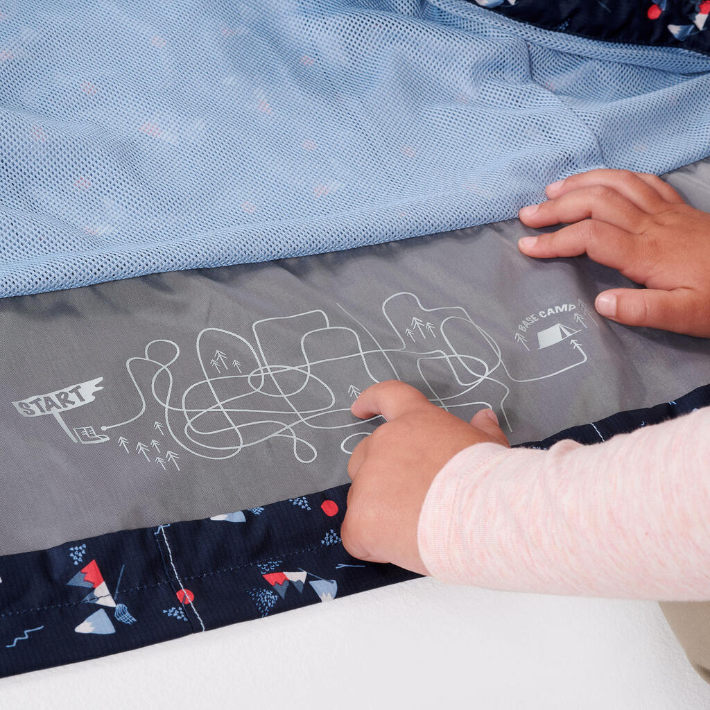 Chamarra impermeable de senderismo para niños 2-6 años MH500 KID