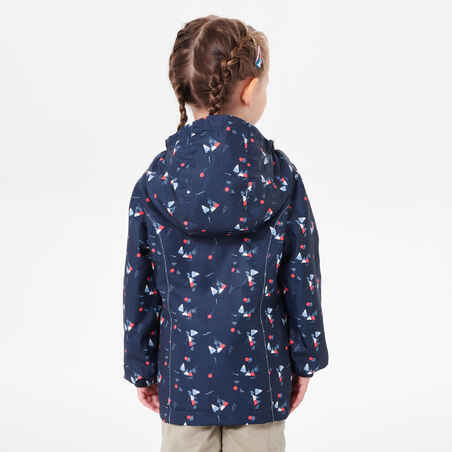 Kids' Hiking Waterproof Jacket MH500 2-6 Years