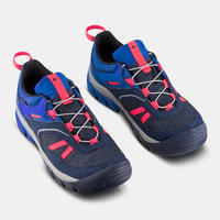Cipele za planinarenje CROSSROCK s pertlama dečje (veličine 35-38) - plave