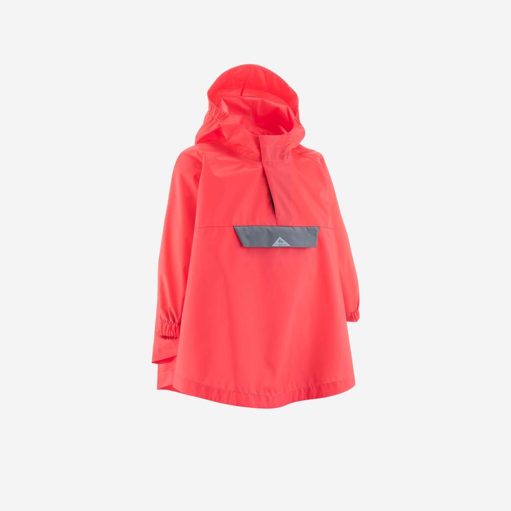 Waterproof hiking poncho - MH100 KID - children 2-6 YEARS